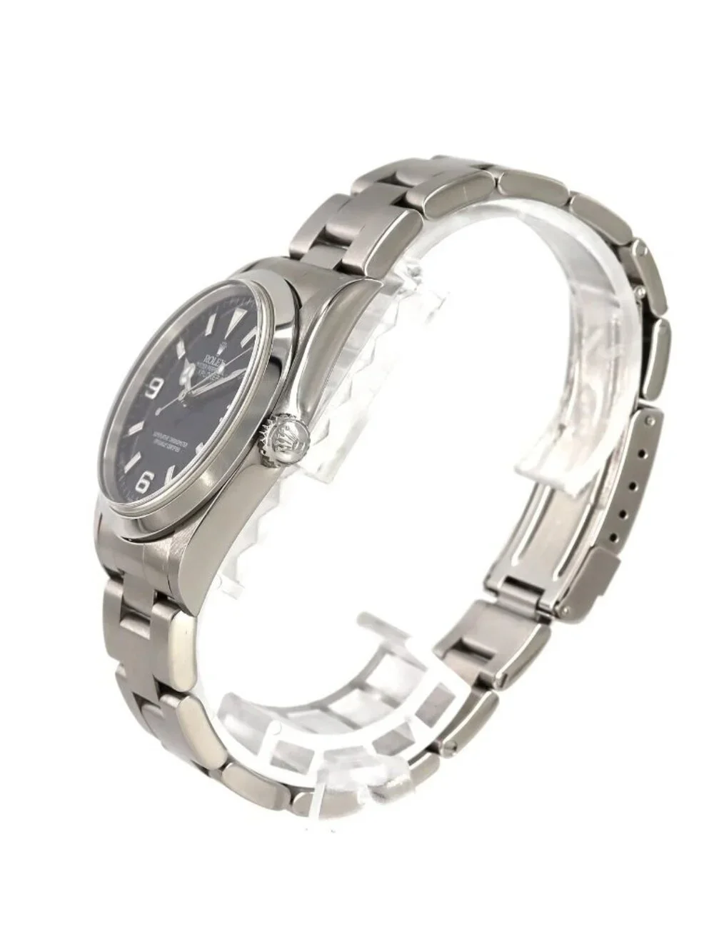 Rolex Explorer I SS Automatic Winding a Number Watch